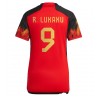 Belgien Romelu Lukaku #9 Hemmatröja Dam VM 2022 Korta ärmar